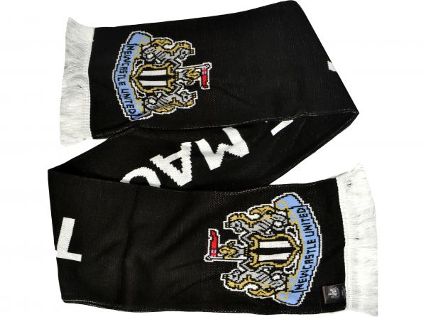 Newcastle United FC The Magpies Jacquard Knit Scarf