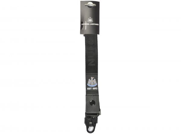 Newcastle United Lanyard Black