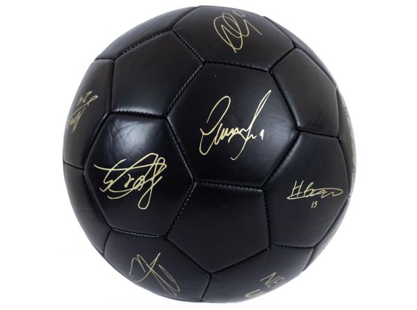 Newcastle United Phantom Black Gold Football Size 5