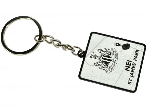 Newcastle United Route To St James' Park Keyring