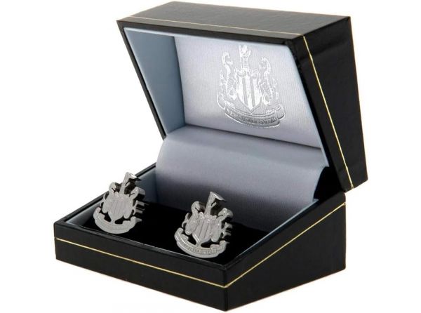 Newcastle United Stainless Steel Crest Cufflinks
