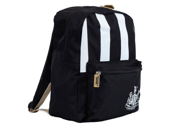 Official Newcastle United Stripe Small Junior Backpack