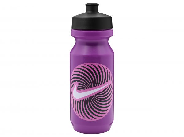 Nike Big Mouth Sports Bottle 2 Graphic 22oz Purple Black Playful Pink