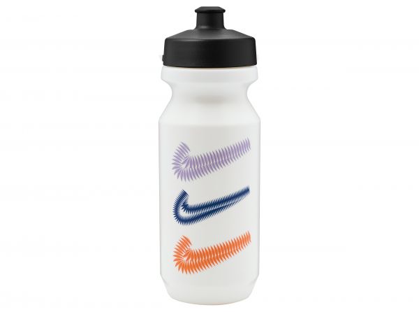 Nike Big Mouth Sports Bottle 2 Graphic 22oz Sail Black Hydrangeas Game Royal