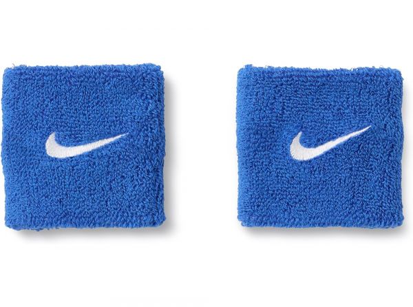 Nike Classic Swoosh Wristbands Game Royal White-1