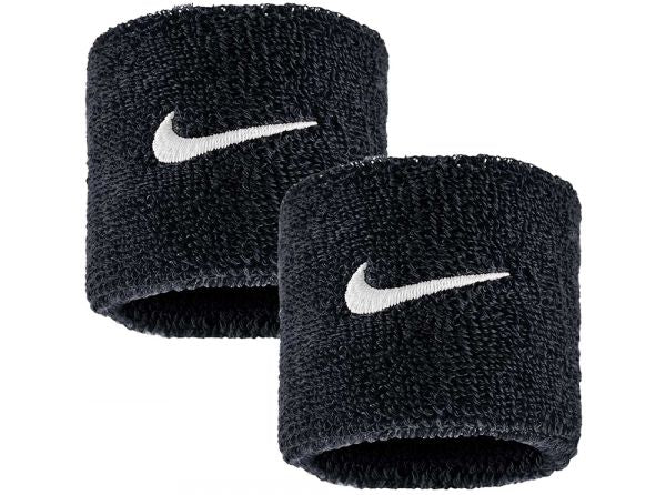 Nike Swoosh Classic Small Wristbands Black