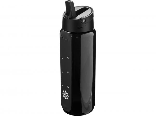 Nike TR Renew Recharge Straw Bottle 24 OZ Graphic Black Black White-3