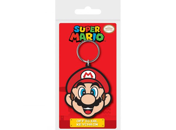 Nintendo Super Mario Rubber Keyring - Nintendo official licensed merchandise