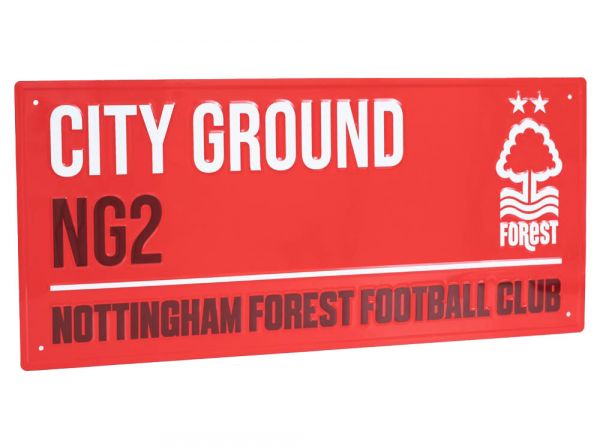 Nottingham Forest Dark Street Sign-2