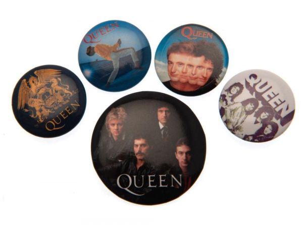 Queen Classic Badge Pack - Queen official merchandise