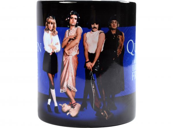 Queen I Want To Break Free Black Pod 11oz Boxed Mug - Queen official merchandise