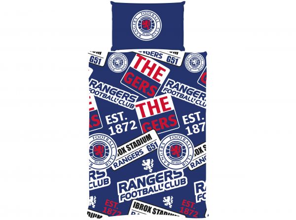 Rangers FC Patch Single Duvet-1