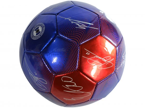 Rangers Signature Football Size 5 Blue Red-3