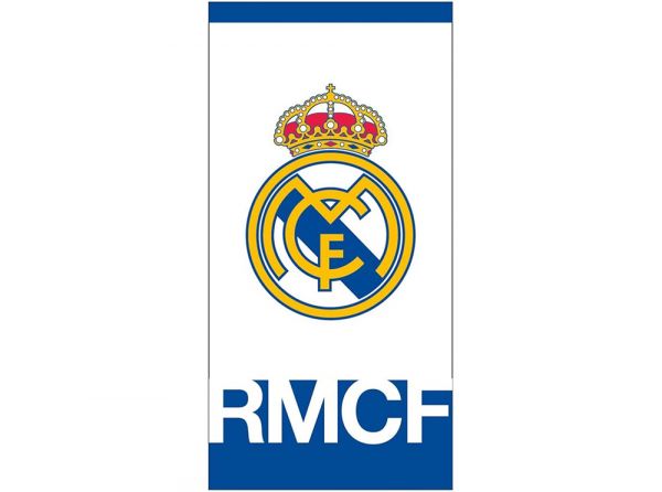 Real Madrid Crest Towel White