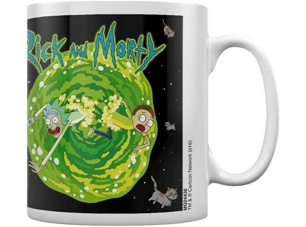 Rick and Morty Floating Cat Dimension 11 OZ Boxed Mug - Rick and Morty official licensed merchandise