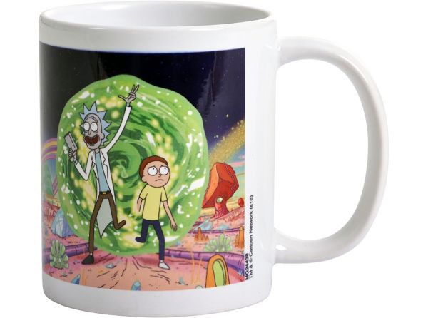 Rick and Morty Portal 11 OZ Boxed Mug - Rick and Morty official licensed merchandise