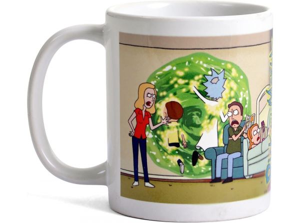 Rick and Morty Portal 11 OZ Boxed Mug - Rick and Morty official licensed merchandise