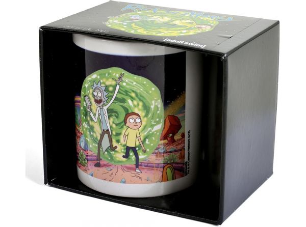 Rick and Morty Portal 11 OZ Boxed Mug - Rick and Morty official licensed merchandise