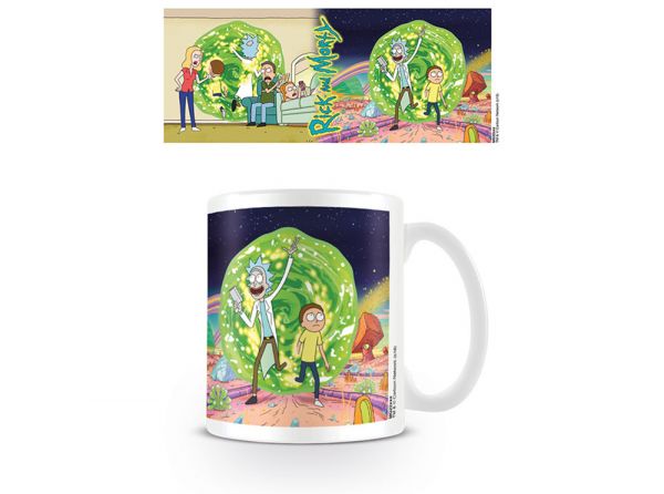 Rick and Morty Portal 11 OZ Boxed Mug - Rick and Morty official licensed merchandise