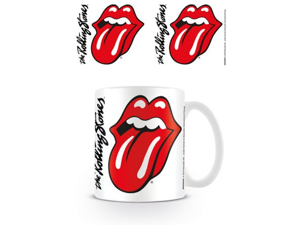 Rolling Stones Lips White Boxed Mug - Rolling Stones official merchandise