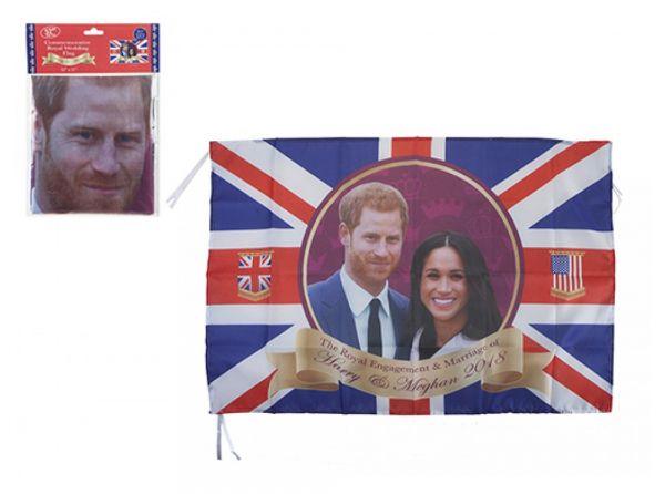Royal Couple 80 x 133cm Rayon Flag with Grommets