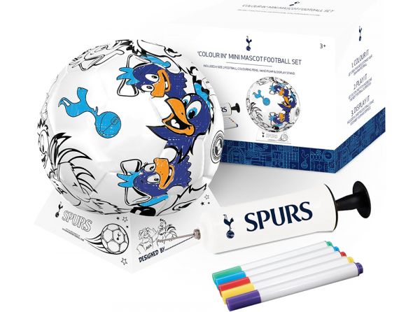 Spurs 'Colour In' Mini Football Set Size 2