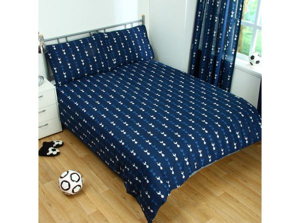 Spurs Pulse Reversible Double Duvet and Pillow Case Set