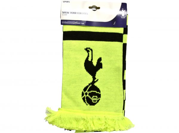 Spurs Reversible Neon Scarf Green Black