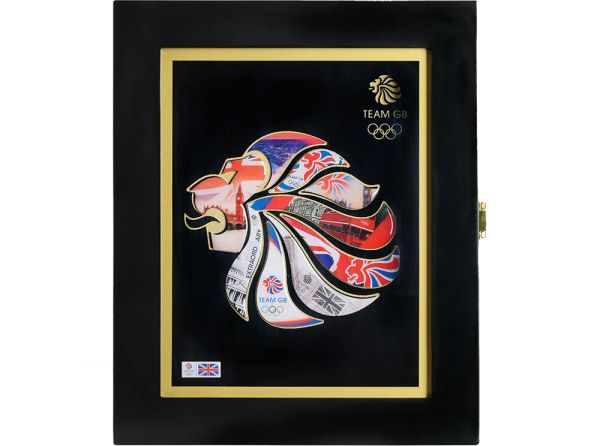 Team GB Lion Premium Boxed Executive Initial Badge Set-1