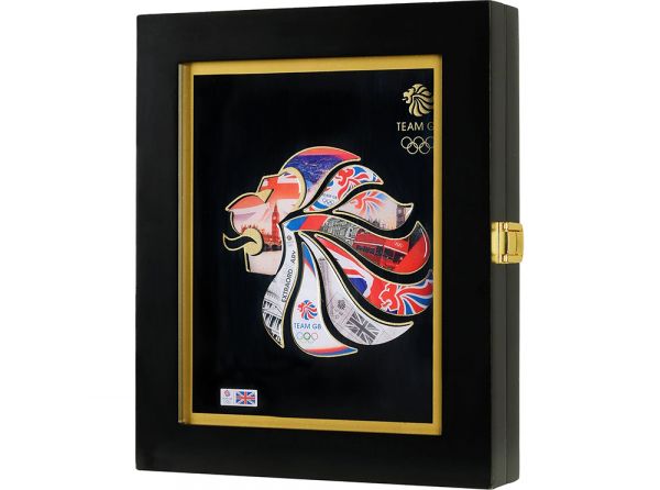 Team GB Lion Premium Boxed Executive Initial Badge Set-3