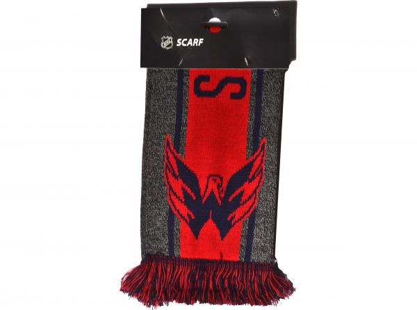 Washington Capitals Big Logo NHL Scarf Red Grey Navy-3