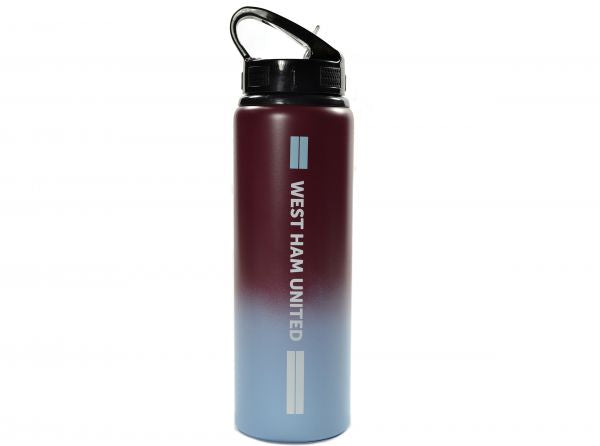 West Ham United Fade Aluminium Water Bottle 750ml