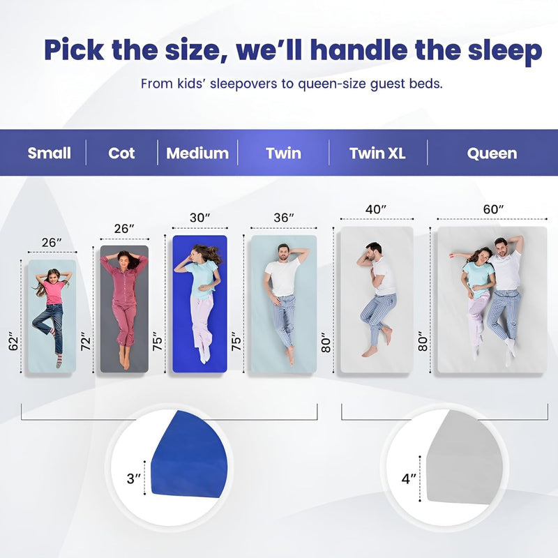 Matrix Air-Cell Memory Foam Camping Mattress-79