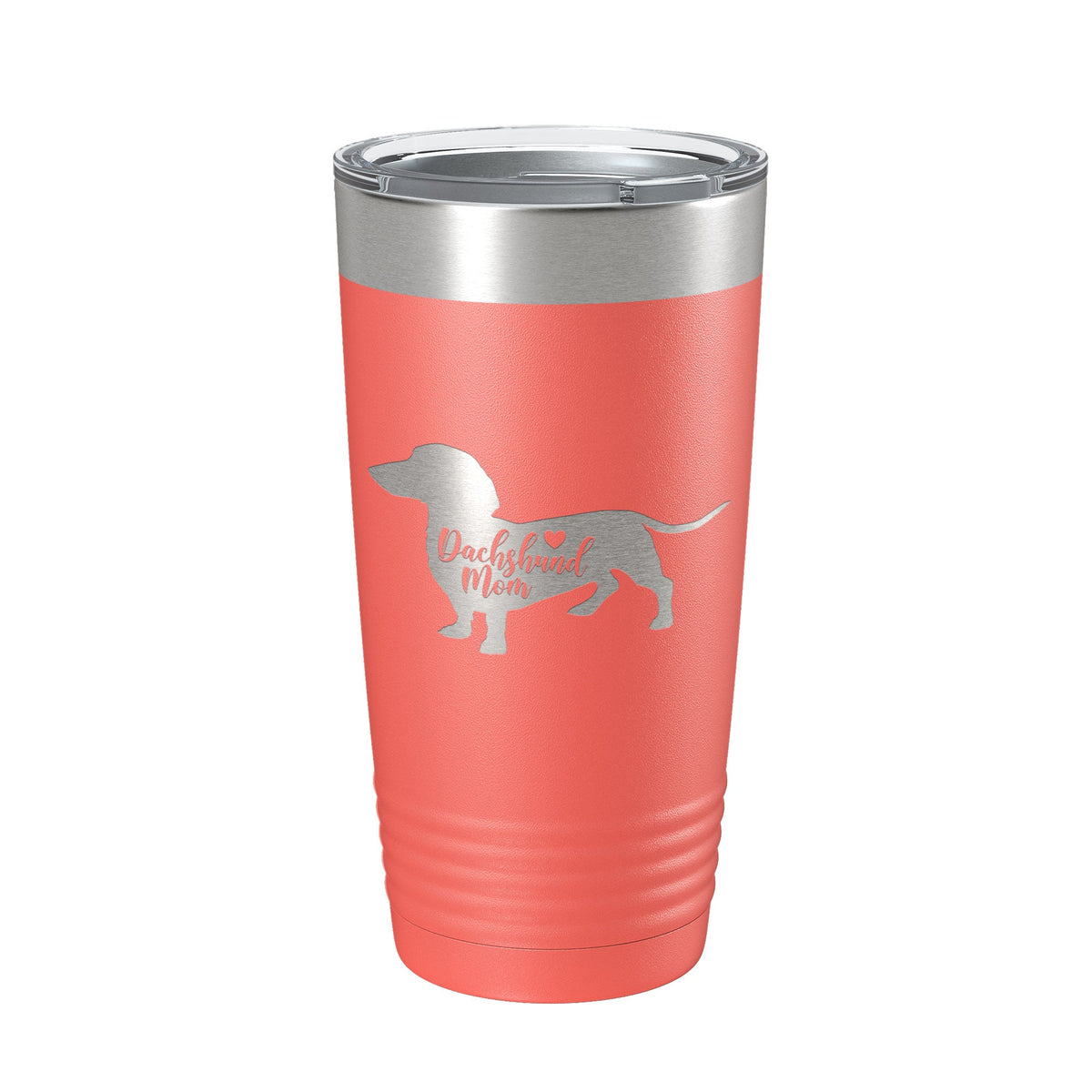 Dachshund Mom Tumbler Dog Travel Mug Gift Insulated Laser Engraved Coffee Cup 20 oz-15