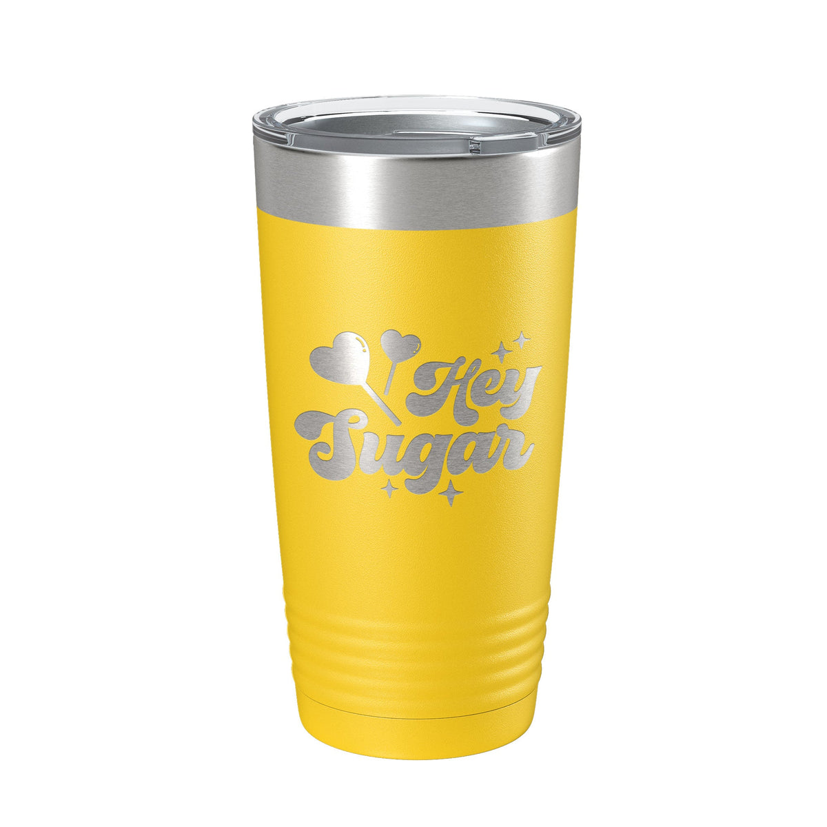 Hey Sugar Tumbler Valentine's Day Gift Travel Mug Insulated Laser Engraved Coffee Cup Retro 20 oz-3