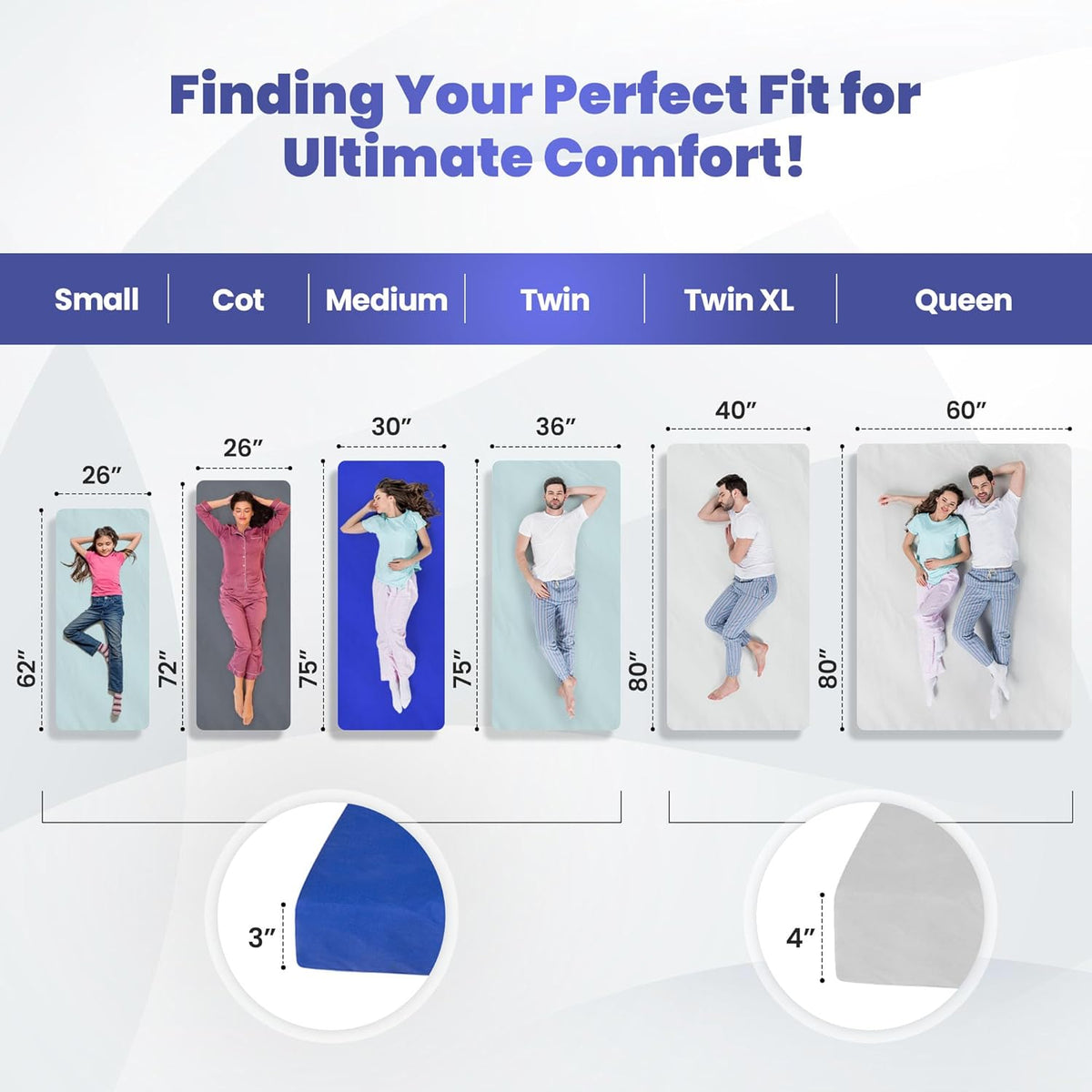 Matrix Air-Cell Memory Foam Camping Mattress-35
