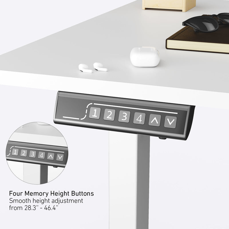 DeerRun®Electric Standing Desk, 39 x 23 Inches Height Adjustable-6
