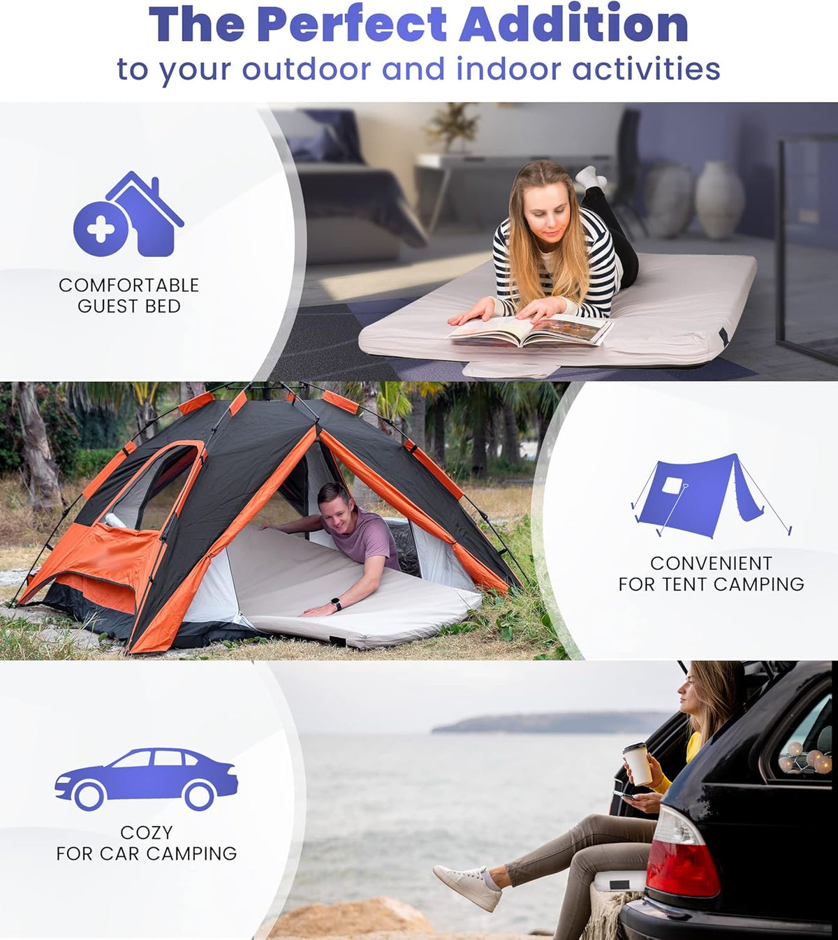 Matrix Air-Cell Memory Foam Camping Mattress-45