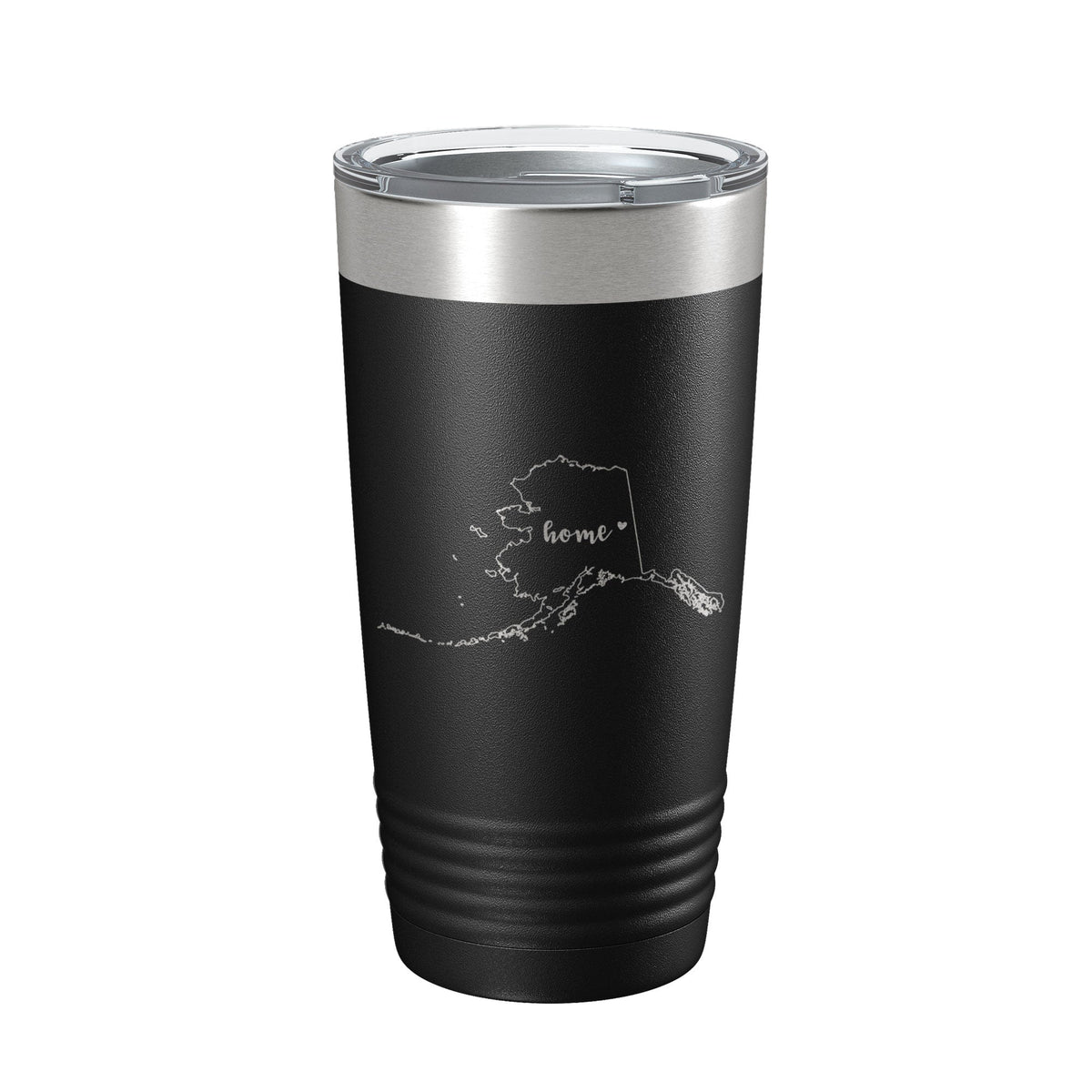 Alaska Tumbler Home State Travel Mug Insulated Laser Engraved Map Coffee Cup 20 oz-1