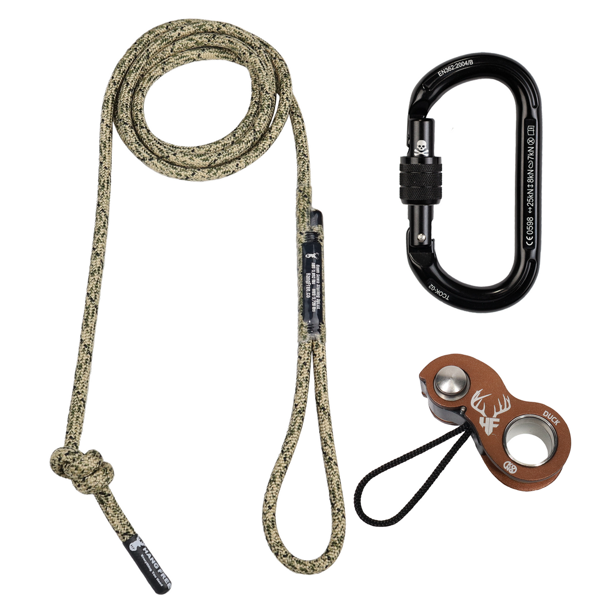 8mm OpLux Deluxe Sewn Tree Tether & Lineman's Belts-2