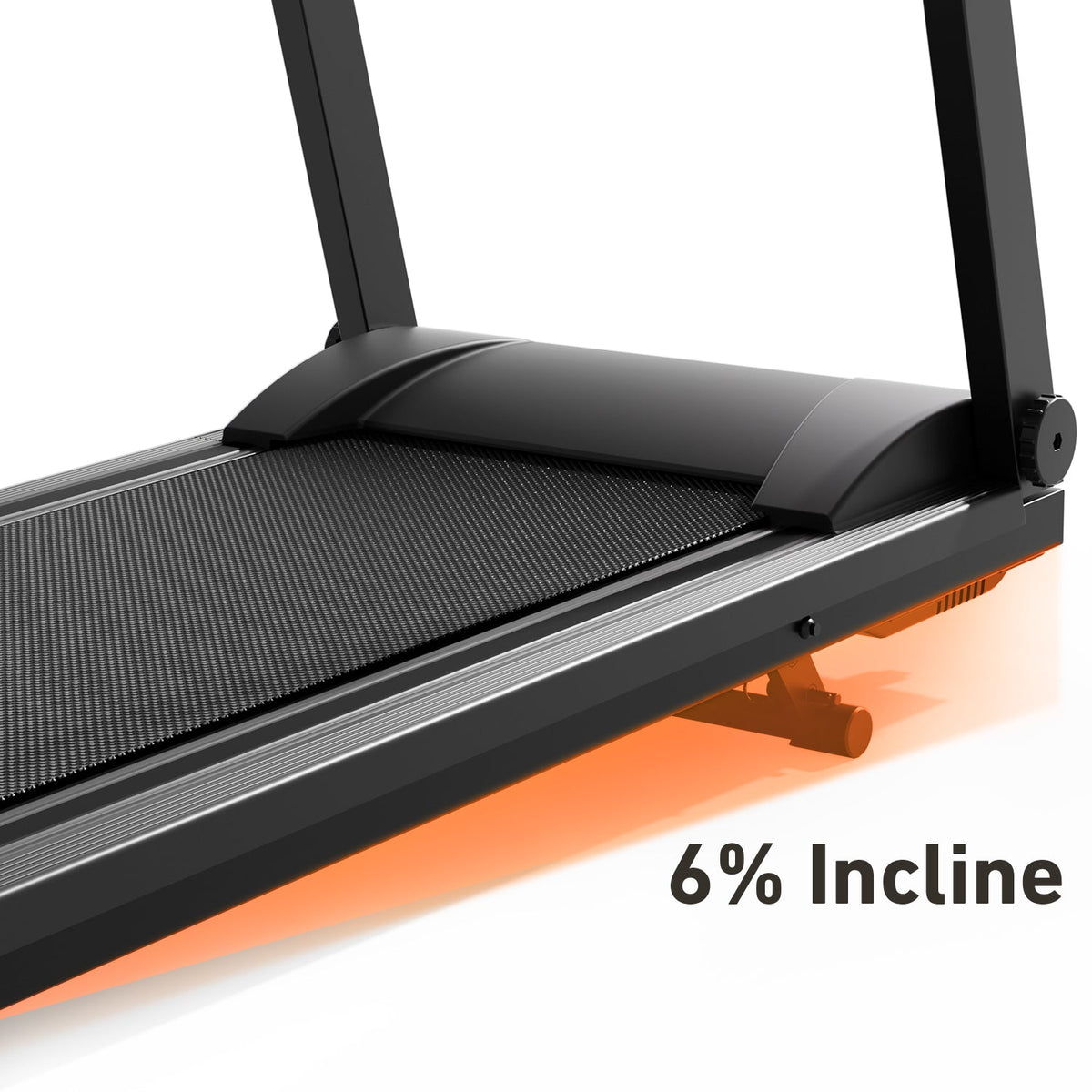 DeerRun All-New 2026 A1 Pro Move+ Smart Foldable Treadmill with 6% Incline & NFC | 350 lbs, 10 mph, Black-25