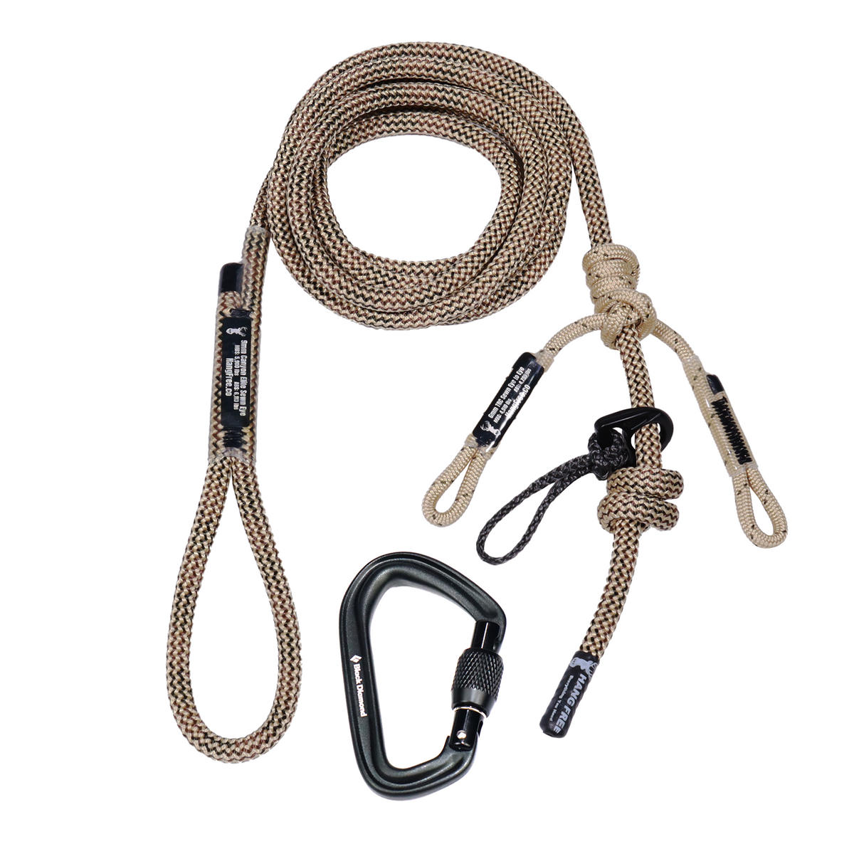 9mm 'Ghost' Standard Sewn Tree Tether & Lineman's Belts.-2