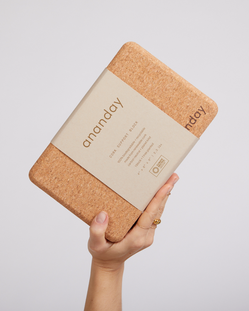 Cork Yoga Block Set-3