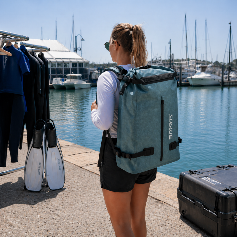 Waterproof Backpack 52L-5