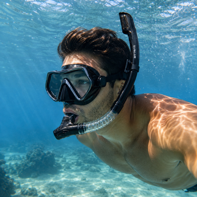 Dive Mask + Snorkel Set-8