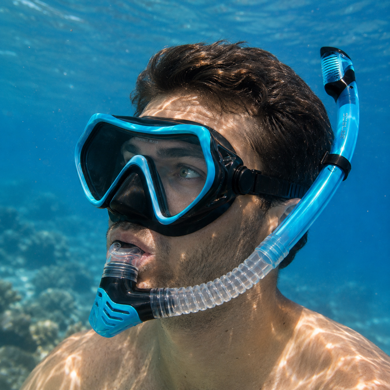 Dive Mask + Snorkel Set-5