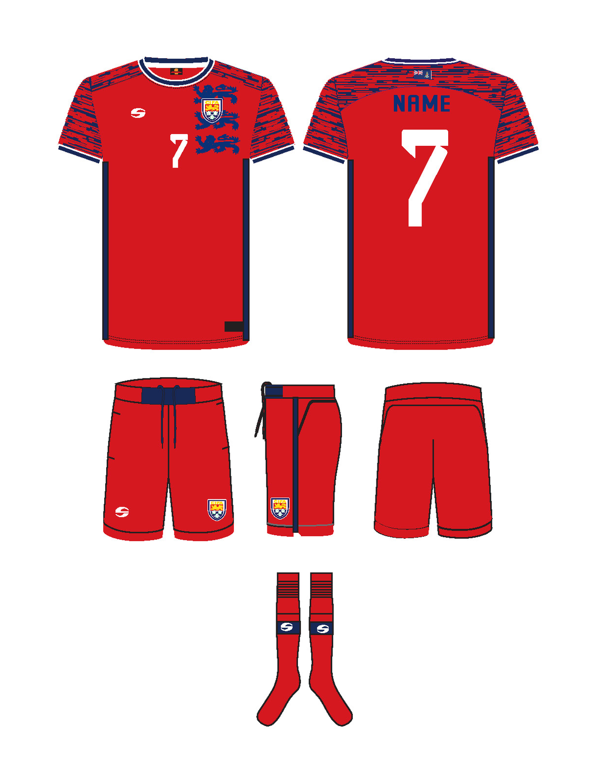 Customiseable Football Kit-1