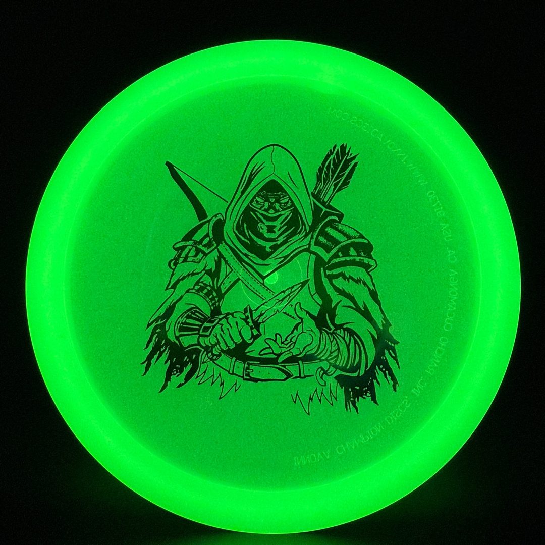 Classic Glow Champion Fairway Disc - Dark Rebel-14