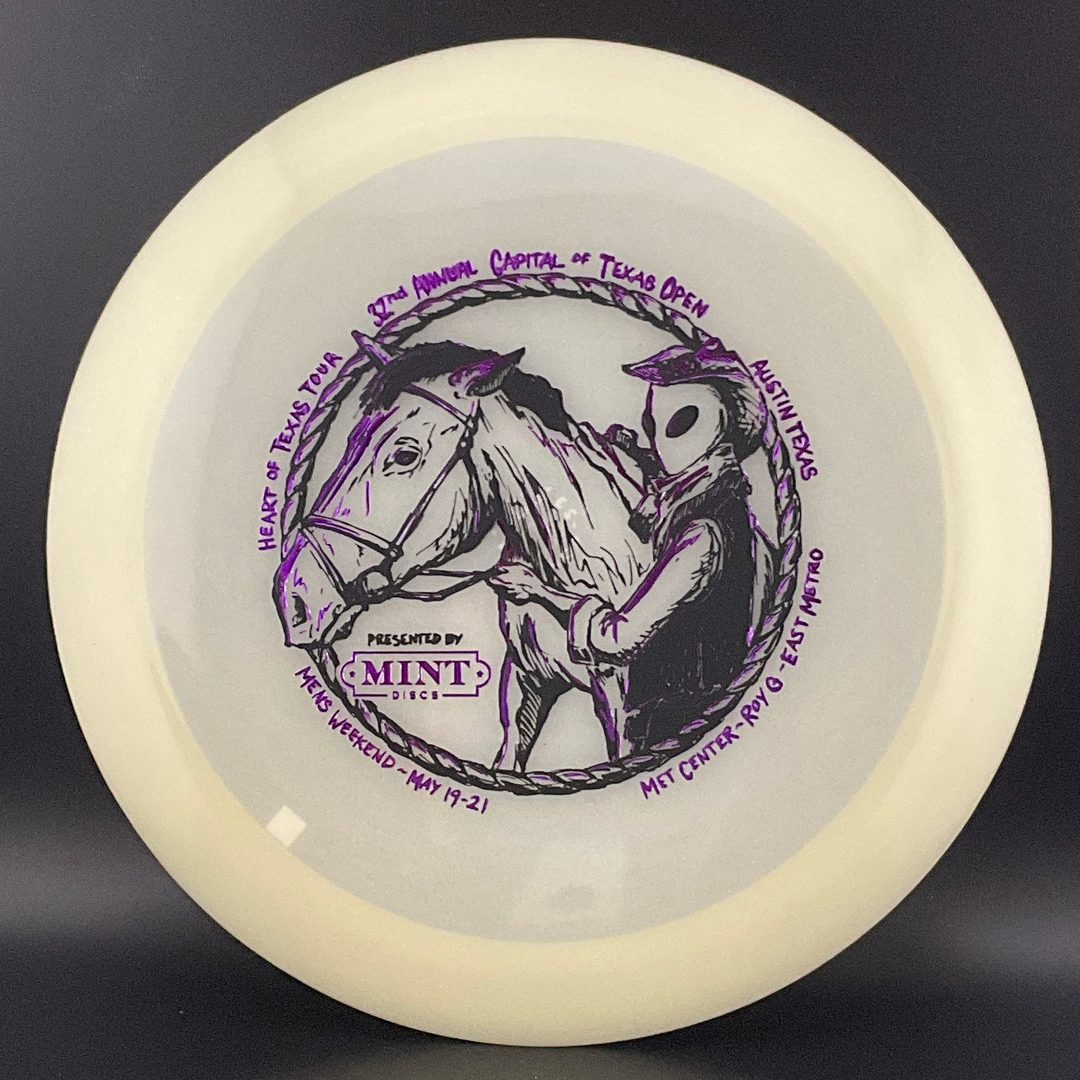 Nocturnal Longhorn - Second Run Glow - 2023 32nd Annual Capital of Texas Open-1