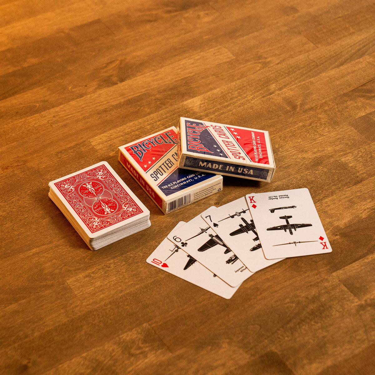 Bicycle WWII Spotter Playing Cards